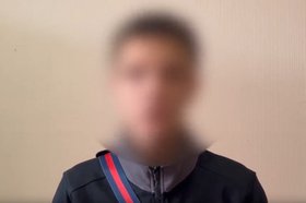 Задержанный. Скриншот видео пресс-службы ГУ МВД России по Иркутской области