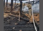 Последствия пожара. Фото ГУ МЧС России по Иркутской области