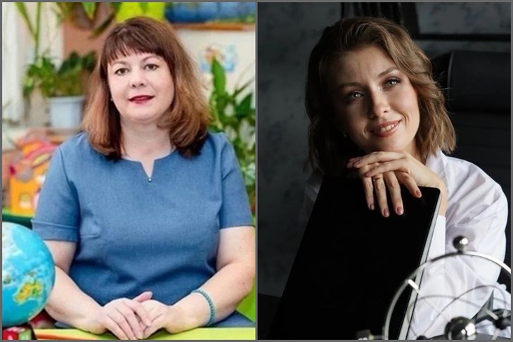 Александра Рыкова и Наталья Федосеенко. Фото предоставлены администрацией Иркутского округа