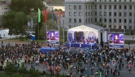 День города в сквере Кирова и на площади графа Сперанского