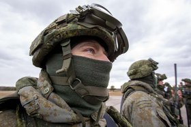 Солдат. Фото из сообщества «Минобороны России» во «ВКонтакте»