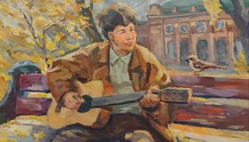 Выставка арт-галереи «Заборчик» в сквере Кирова