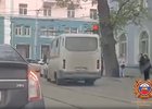 Нарушение ПДД. Скриншот видео Госавтоинспекции Иркутска