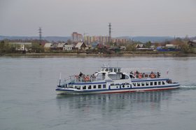 Речной трамвайчик. Фото Елены Алексеевой из архива IRK.ru