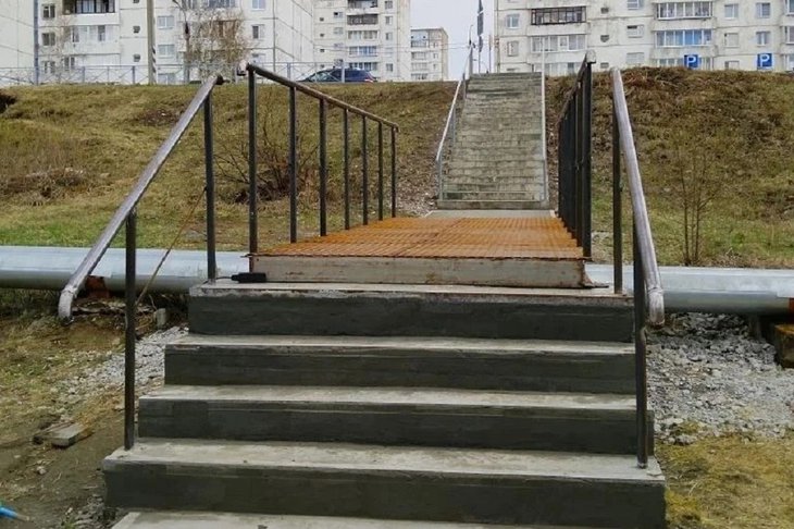 Надземный переход. Фото пресс-службы администрации Иркутска