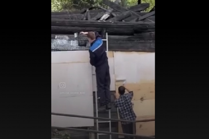 Скриншот видео из группы irkutsk_angarsk_news в Instagram*