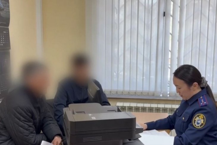 Допрос. Фото пресс-службы Восточного межрегионального СУТ СК России