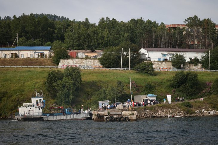 Причал «Рогатка». Фото пресс-службы правительства Иркутской области