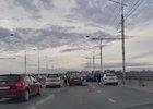 Авария на Академическом мосту. Фото Евгения Павлова