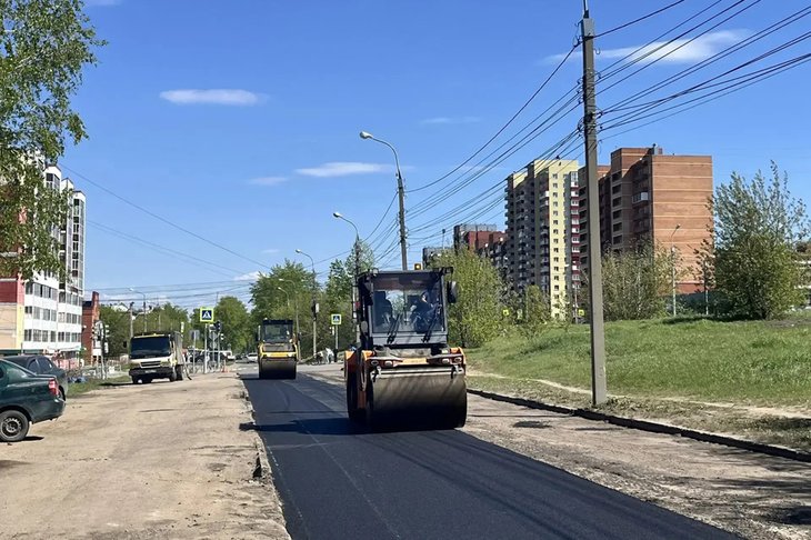 Дорожные работы. Фото пресс-службы администрации Иркутска