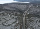 Дорога. Фото пресс-службы правительства Иркутской области