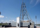 Мачта на острове Юность. Фото пресс-службы администрации Иркутска