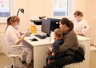 Прием педиатра. Фото пресс-службы правительства Иркутской области