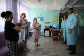 Роддом. Фото пресс-службы администрации Иркутска