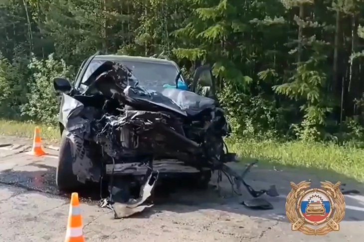 ДТП. Скриншот видео Госавтоинспекции региона