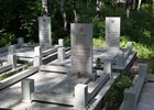 Воинские захоронения. Фото пресс-службы мэрии Иркутска