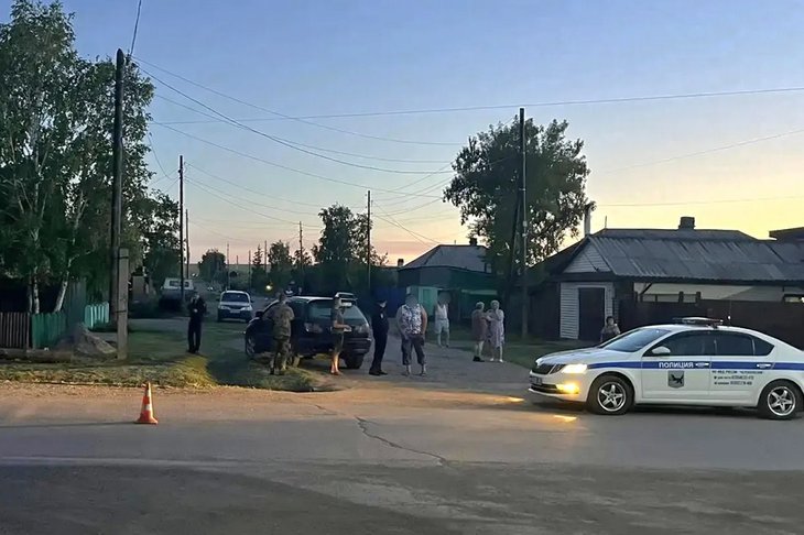 Авария в Свирске. Фото Госавтоинспекции Иркутской области