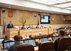 Сессия Заксобрания. Фото пресс-службы правительства Иркутской области