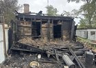 Сгоревший дом. Фото пресс-службы СУ СКР по Иркутской области