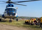 Спасательный вертолет. Фото взято с личной страницы Игоря Кобзева в социальных сетях
