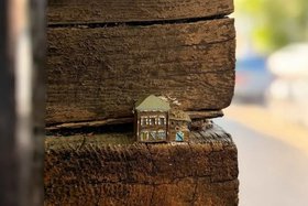 Миниатюрный домик. Фото пресс-службы администрации Иркутска