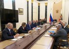 Совещание. Скриншот видео с сайта Кремля