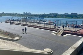Причал после ремонта. Фото пресс-службы Восточно-Сибирской транспортной прокуратуры