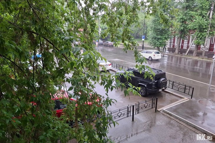 Дождливый день в Иркутске. Фото Екатерины Емелиной, IRK.ru