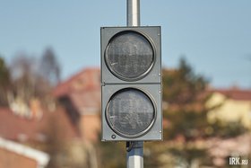Светофор. Фото Маргариты Романовой из архива IRK.ru