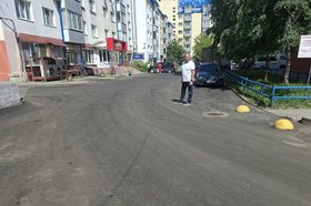 Отремонтированная дорога. Фото пресс-службы думы Иркутска
