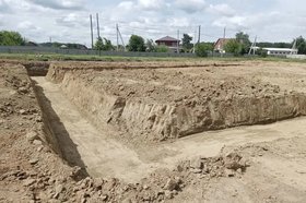 Строительство ФОКа. Фото пресс-службы правительства Иркутской области