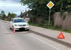 Место ДТП. Фото пресс-службы Госавтоинспекции Иркутской области