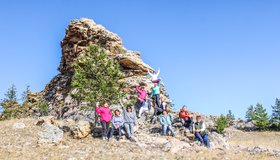 Научная экскурсия в Тажеранскую степь