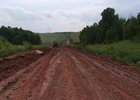 Дорога в Осинском районе. Фото Госавтоинспекции Иркутской области