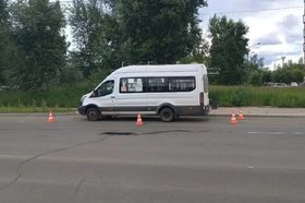 Маршрутка. Фото пресс-службы Госавтоинспекции Иркутской области