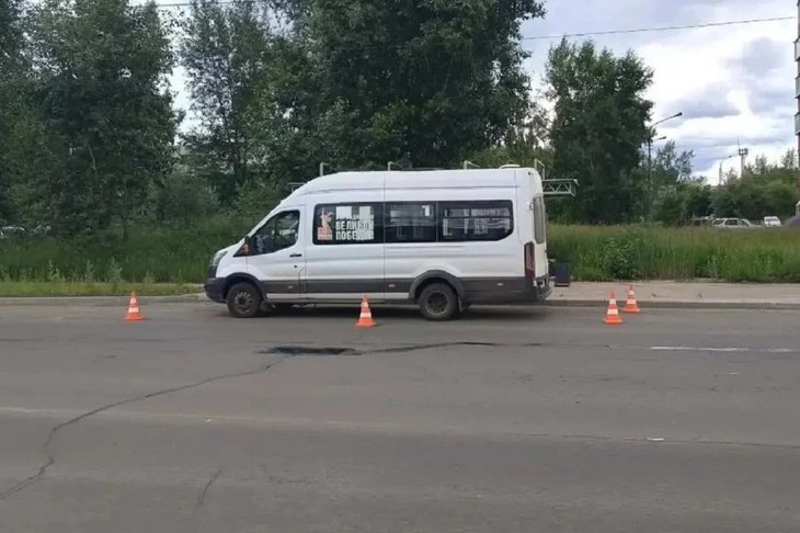 Маршрутка. Фото пресс-службы Госавтоинспекции Иркутской области