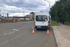 Маршрутка. Фото пресс-службы Госавтоинспекции Иркутской области