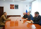 Встреча. Фото пресс-службы правительства Иркутской области