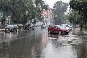 Дождь в Иркутске. Фото IRK.ru