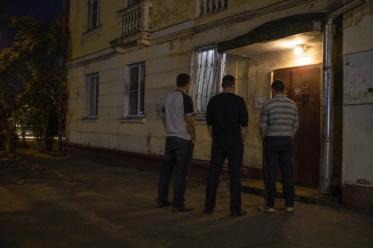 Мужчины. Фото пресс-службы ГУ МВД России по Иркутской области