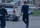 Момент ДТП. Скриншот видео телеграм-канала «ДТП 38RUS»