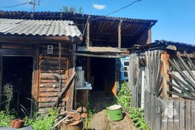 Место пожара. Фото пресс-службы ГУ МЧС по Иркутской области
