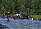 Авария на «Байкале». Фото Госавтоинспекции Иркутской области