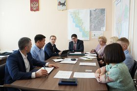 Совещание. Фото пресс-службы правительства Иркутской области