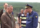 Губернатор и прокурор Иркутской области в Бодайбо. Фото пресс-службы правительства Иркутской области