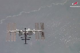 МКС. Скриншот видео Роскосмоса