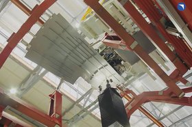 Деталь для МС-21. Фото из соцсетей Объединенной авиастроительной корпорации