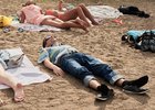 Иркутяне на пляже. Фото Маргариты Романовой, IRK.ru