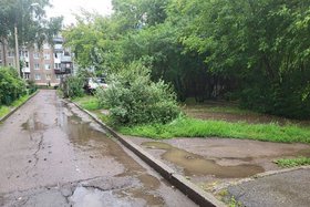 Двор. Фото пресс-службы думы Иркутска