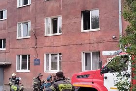 Общежитие. Фото пресс-службы ГУ МЧС по региону